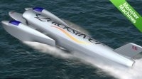 Машины-монстры: Quicksilver - самая быстрая лодка с турбореактивным двигателем, которая установит новый рекорд скорости 